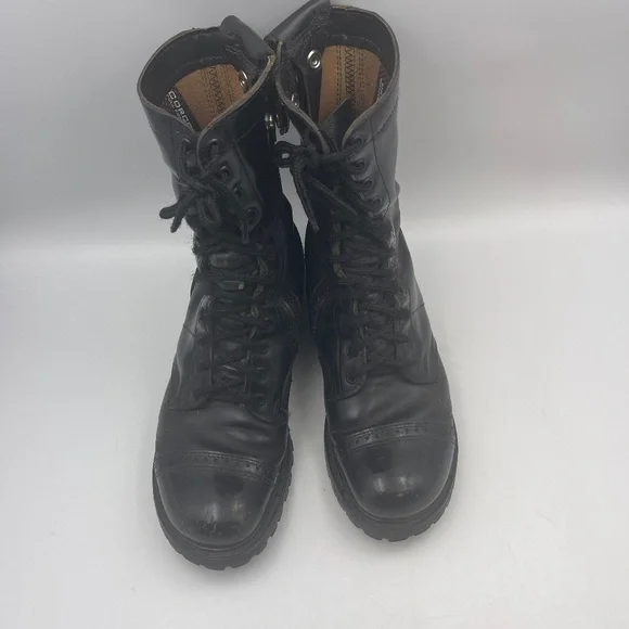 CORCORAN MEN'S 10 INCH SIDE ZIPPER BOOT 985 Black Leather - Picture 7 of 15